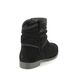 Tamaris Ankle Boots - Black Suede - 25050/23/001 LIA