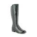 Tamaris Knee-high Boots - Black leather - 25539/23/001 LILLIT