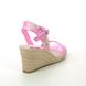Tamaris Wedge Sandals - Pink multi - 28300/20/596 LIVIA  91