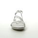 Tamaris Flat Sandals - Silver - 28112/22/106 LOCUSTS