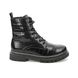 Tamaris Biker Boots - Black croc - 25862/29/028 MARISODOC 25