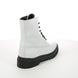 Tamaris Biker Boots - White patent - 25833/27/123 MARISODOC