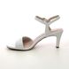Tamaris Heeled Sandals - White - 2800842140 MELIAH