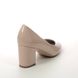 Tamaris Court Shoes - Nude Patent - 22407/41/253 ROSALYN BLOCK
