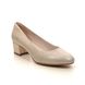 Tamaris Court Shoes - Champagne - 2230642179 ROSE BLOCK 45