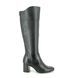 Tamaris Knee-high Boots - Black leather - 25515/25/001 SOLO