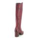 Tamaris Knee-high Boots - Red leather - 25515/25/501 SOLO