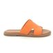 Tamaris Slide Sandals - Orange Leather - 27135/24/606 TOFFY