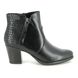 Tamaris Ankle Boots - Black leather - 25338/25/097 TORA
