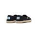 Toms Comfort Slip On Shoes - Black - 10019670 Alpargata Rope