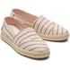 Toms Comfort Slip On Shoes - Pink - 10020683 Alpargata Rope 2.0
