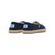 Toms Comfort Slip On Shoes - Navy - 10019674 Alpargata Rope
