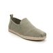 Toms Slip-on Shoes - Olive Green - 10011624/ DECONSTRUCTED