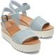 Toms Comfortable Sandals - Pale blue - 10020750 Diana