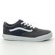 Vans Boys Trainers - Navy Grey Combi - VN0A3WMXV/001 PALOMAR YOUTH
