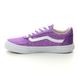 Vans Girls Trainers - Purple Glitz - VN0A3TFWV/2H1 WARD G