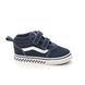 Vans Toddler Boys Trainers - Navy - VN0A5HYXL/KZ WARD INF MID