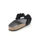 Verbenas Slide Sandals - Black Suede - 3300620233 ROCIO