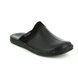 Walk in the City Mule Slippers - Black leather - 2307/28800 LEAMU