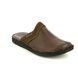 Begg Exclusive Mule Slippers - Brown leather - 2307/28800 LEAMU