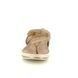 Walk in the City Toe Post Sandals - Taupe - 9673/40410 LULU