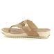 Walk in the City Toe Post Sandals - Taupe - 9673/40410 LULU