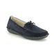 Walk in the City Slippers - Navy suede - 7375/17441 MOCBOW