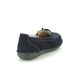 Walk in the City Slippers - Navy suede - 7375/17441 MOCBOW