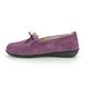 Walk in the City Slippers - Purple suede - 7375/17441 MOCBOW