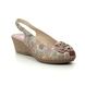 Walk in the City Slingback Shoes - Taupe floral - 8103/28868 MOSEDIA