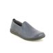 Begg Exclusive Slippers - Navy leather - 2307/37660 NOBLEY