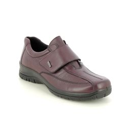 Alpina Comfort Slip On Shoes - Wine leather - 4178/E RONYVEL TEX