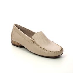 Begg Exclusive Loafers - Nude leather - 40539/50 SUNDAY WIDE FIT