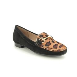 Begg Exclusive Loafers and Moccasins - Black - 25836/23 SUNFLOWER