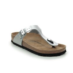 Birkenstock Toe Post Sandals - Silver - 0043851 GIZEH