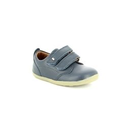 Bobux Boys First and Toddler Shoes - Navy Leather - PORT Step Up