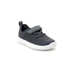 Clarks Boys Trainers - Navy - 412697G ATH FLUX T