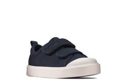 Clarks Boys Trainers - Navy - 490876F CITY BRIGHT T
