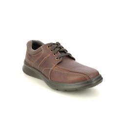 Clarks Casual Shoes - Brown leather - 196168H COTRELL WALK