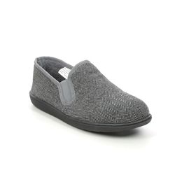 Clarks Slippers & Mules - Dark Grey - 643487G KING EASE TWIN