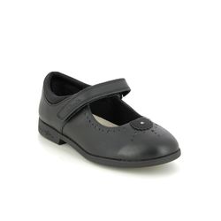 Clarks Girls Shoes - Black leather - 697088H MAGIC STEP MJ K