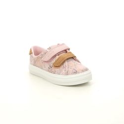 Clarks 1st Shoes & Prewalkers - Pink Leather - 628686F NOVA CRAFT BAMBI