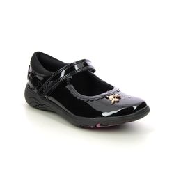 Clarks Girls Shoes - Black patent - 722417G RELDA SEA K MARY JANE