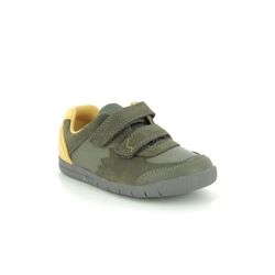 Clarks Boys Shoes - Khaki - 490216F REX QUEST T