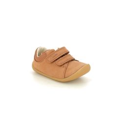 Clarks Boys First and Toddler Shoes - Tan Leather - 422908H ROAMER CRAFT T