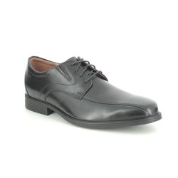 Clarks Smart Shoes - Black leather - 529098H WHIDDON PACE