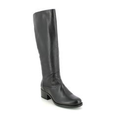 Creator Knee High Boots - Black leather - IB19926/31 JUANOLONG