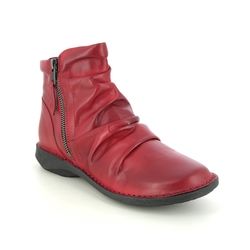 Creator Ankle Boots - Red leather - IB17576/80 SUFFLE