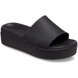 Crocs Slide Sandals - Black - 208728/001 Brooklyn Slide