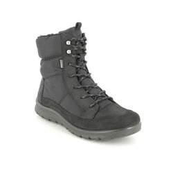 ECCO Ankle Boots - Black nubuck - 215553/51052 BABETT BOOT GORE-TEX 85